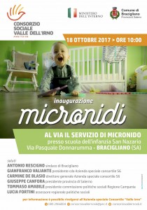 Inaugurazione micro nido a Bracigliano