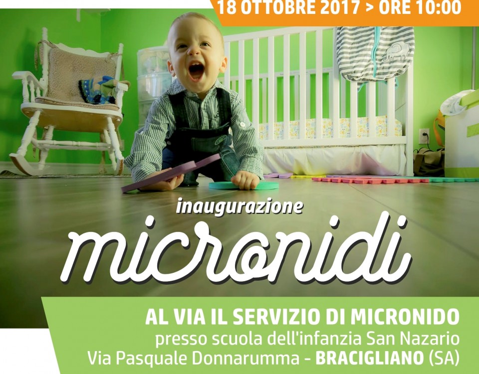 Inaugurazione micro nido Bracigliano