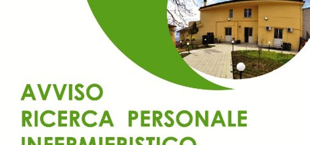 AVVISO RICERCA PERSONALE INFERMIERISTICO