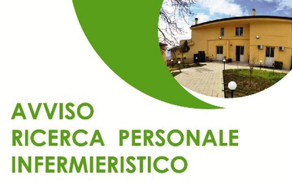 AVVISO RICERCA PERSONALE INFERMIERISTICO