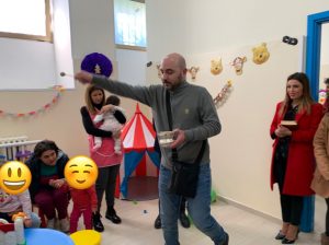 Inaugurazione del Centro per Bambini e Famiglie a Roccapiemonte.