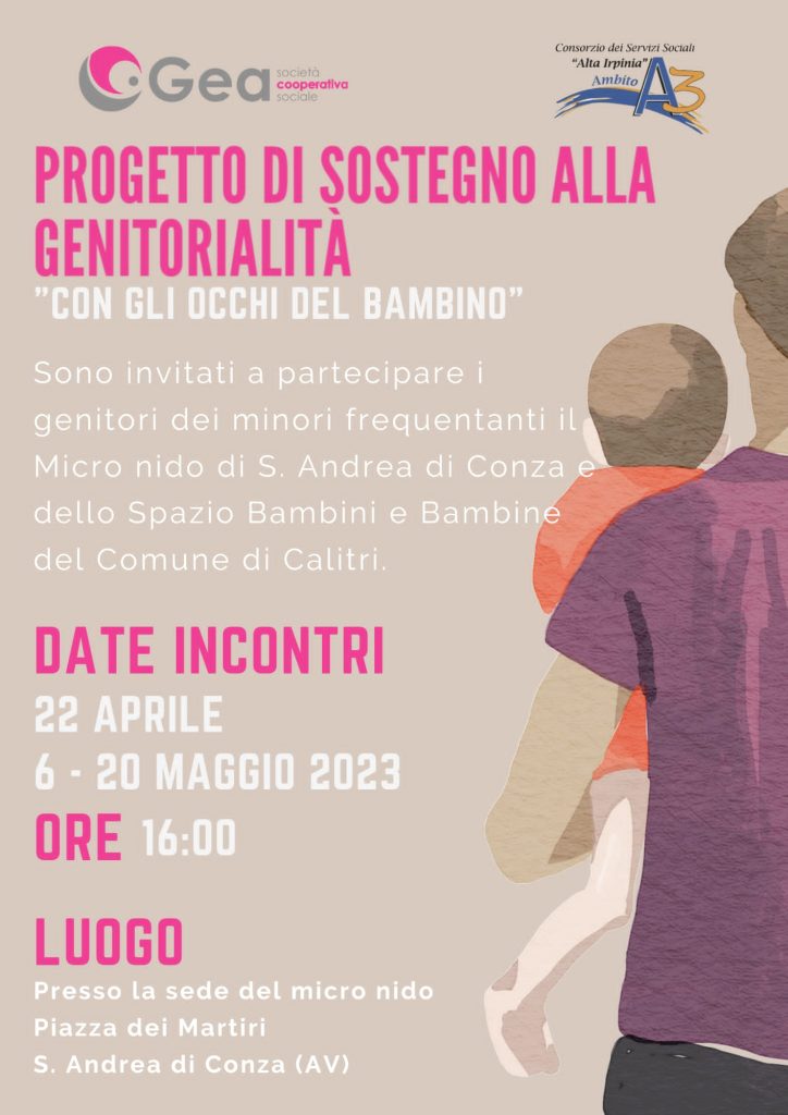 Progetto di Sostegno alla genitorialità “Con gli occhi del bambino”